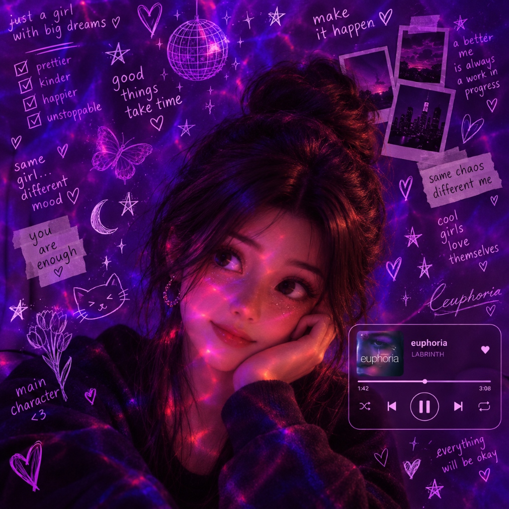 Mahima's Euphoria Cyber Neon Lab